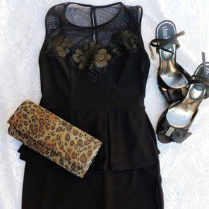 Bisou Bisou black formal dress
